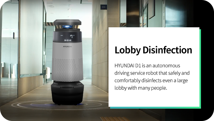 Hyundai Robotics Robot Use Cases Disinfection Robot Corporation